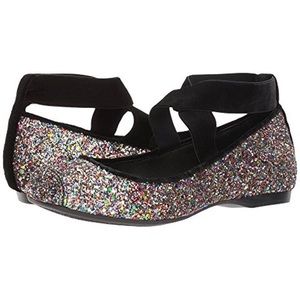 Jessica Simpson glitter ballerina flats
